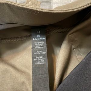 Lululemon abc pants